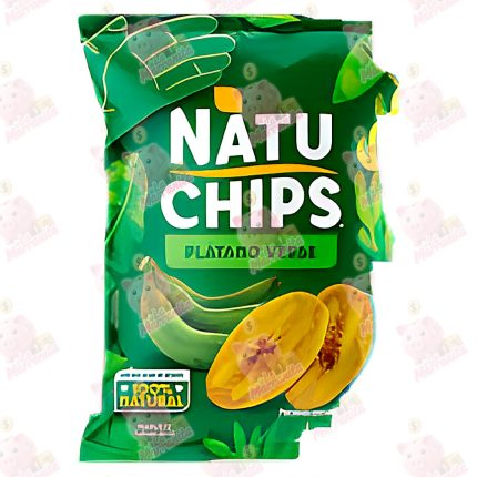NATUCHIPS PLATANO VERDE 38G*12