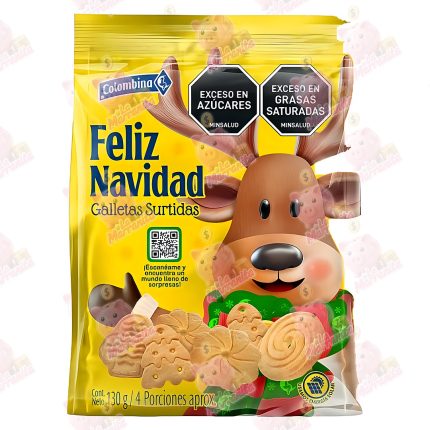 Lamarranita Com lamarranita Com nvd galletas feliz navidad colombina 130gr cj24