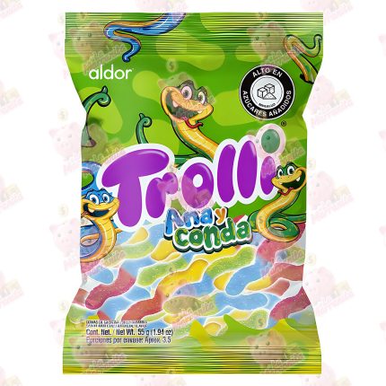 GOMAS TROLLI ANA Y CONDA*100 250GR CJ*16