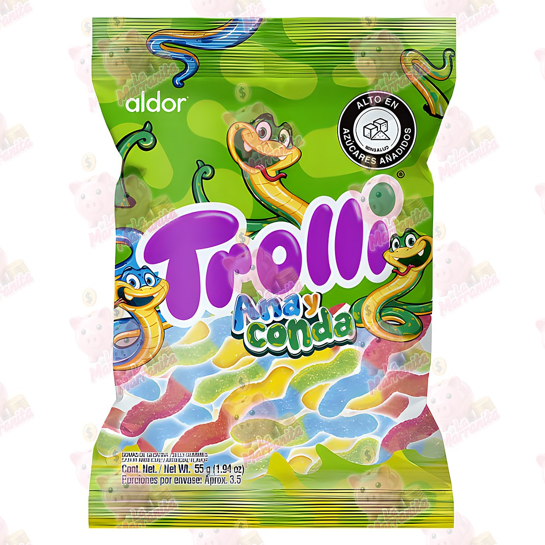Gomas trolli ana y conda100 250gr cj16 lamarranita Com Lamarranita Com lamarranita Com gomas trolli ana y conda100 250gr cj16