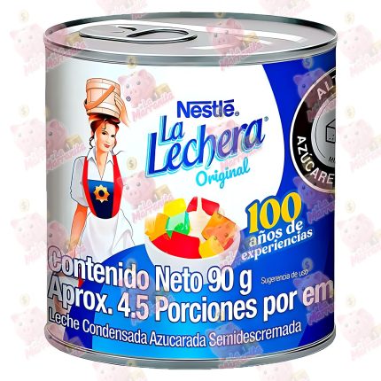 LECHE CONDENSADA LA LECHERA LATA PEQ*90GR*96