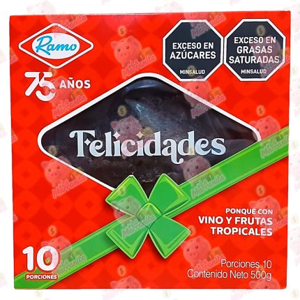 NVD PONQUE RAMO FELICIDADES 500GR
