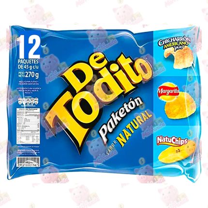 DETODITO NATURAL 540GR PAQ*12
