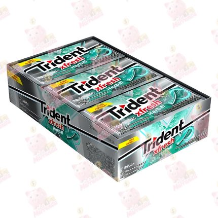 CHICLE TRIDENT*21 HERBAL S. CJ*30