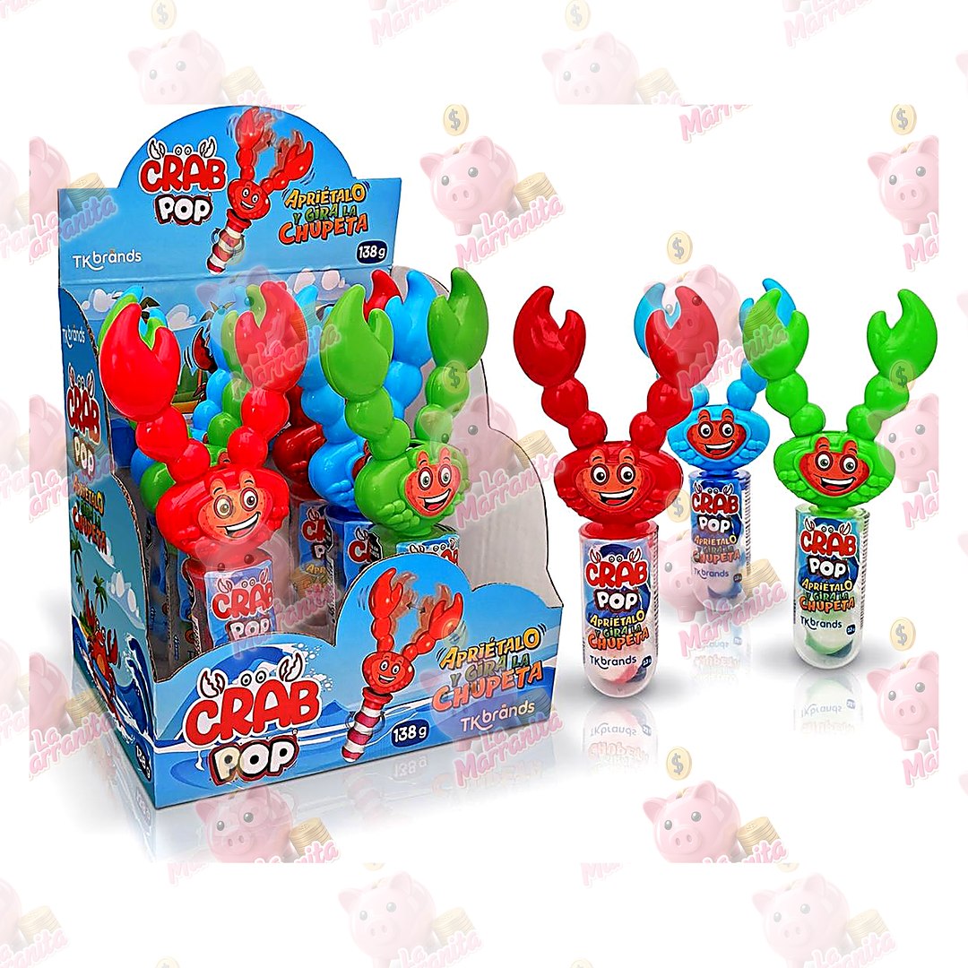 Candy toy crab pop 17 gr lamarranita Com Lamarranita Com lamarranita Com candy toy crab pop 17 gr