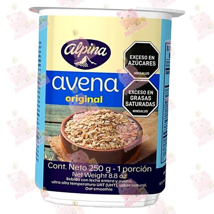 AVENA ALPINA VASO 250GR FRIO NEVERA