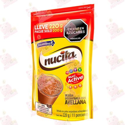 NUCITA BEBIDA INSTANTANEA 220GR