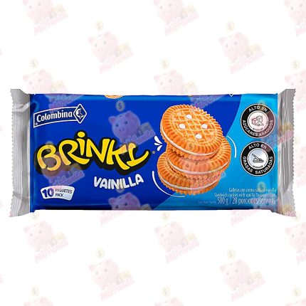 GALLETA BRINKY VAINILLA*10 500GR