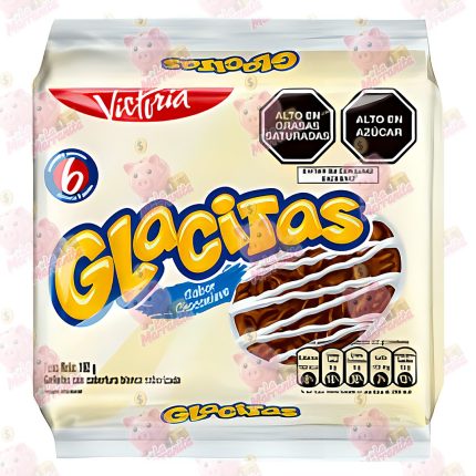 GALLETA GLACITAS S.CHOCONIEVE CJ*24