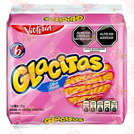 GALLETA GLACITAS S.FRESA CJ*24