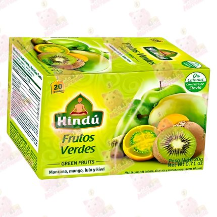 TE HINDU FRUTOS VERDES*18 144GR
