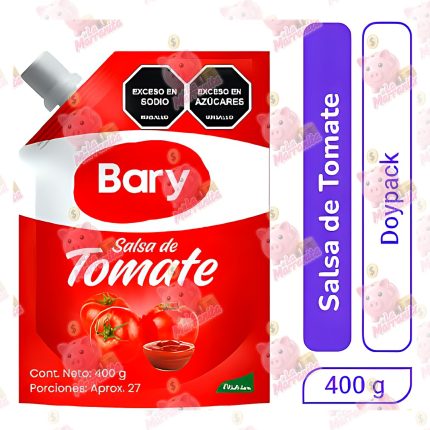 SALSA DE TOMATE BARY DOY PACK *400GR