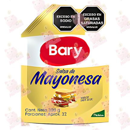 MAYONESA BARY DOY PACK *380GR CJ*24