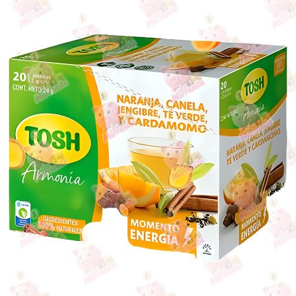 INFUSION TOSH CARDAMOMO,JENGIBRE *20 24GR
