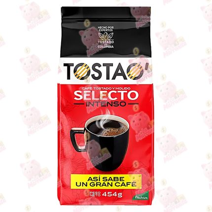 CAFE TOSTAO SELECTO INTENSO *454GR CJ*18