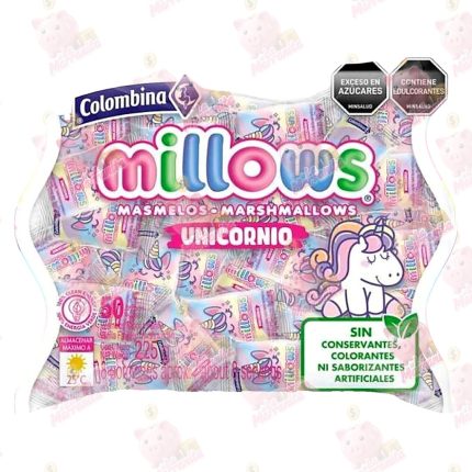 MASMELOS MILLOWS UNICORNIO*50 CJ*8