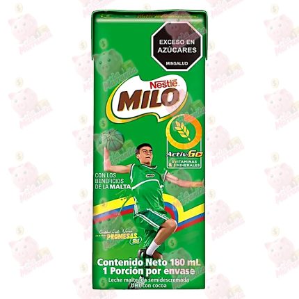 MILO UNIDAD CAJA 180ML FRIO NEVERA