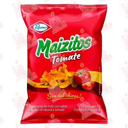 MAIZITOS TOMATE 45GR