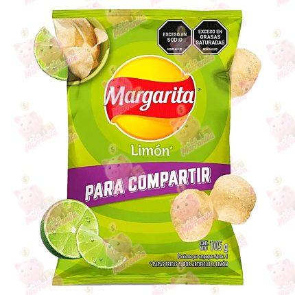 PAPAS MARGARITA LIMON 105GR