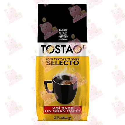 CAFE TOSTAO Y MOLIDO SELECTO *454GR CJ*18