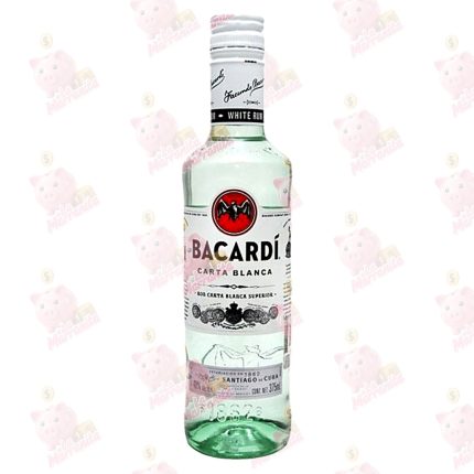 RON BACARDI CARTA BLANCA 375ML