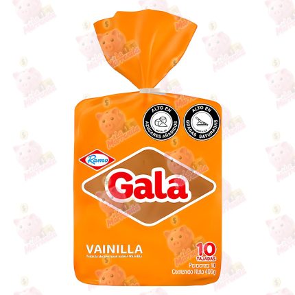 GALA BLOQUE VAINILLA *10UND *400GR