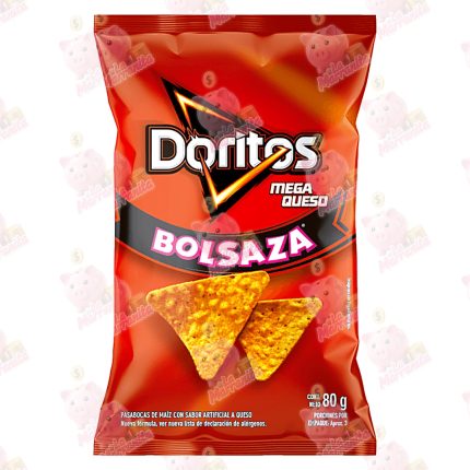 DORITOS MEGAQUESO 80GR CJ*27