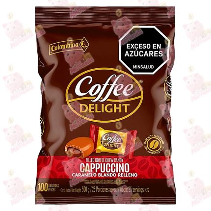 CARAMELO COFFE DELIGHT BLANDO CAPPUCCINO *100 CJ*16
