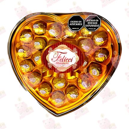 CHOCOLATE FELICCI CORAZON *24 CJ*12