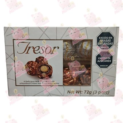 CHOCOLATE TRESOR 72GR CJ*36