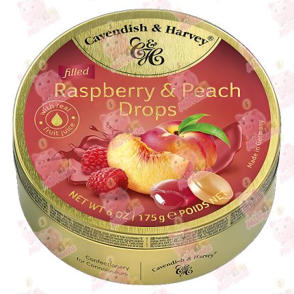 CAVENDISH RASPBERRY DROPS *175GR CJ*9
