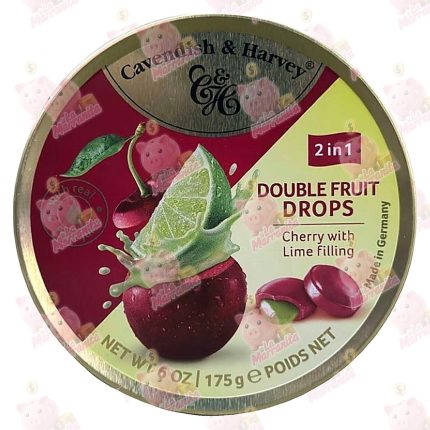 CAVENDISH DOUBLE FRUIT DROPS *175GR CJ*9