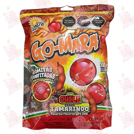 CHICLE GO-MARA TAMARINDO CON CHILE *600GR CJ*24