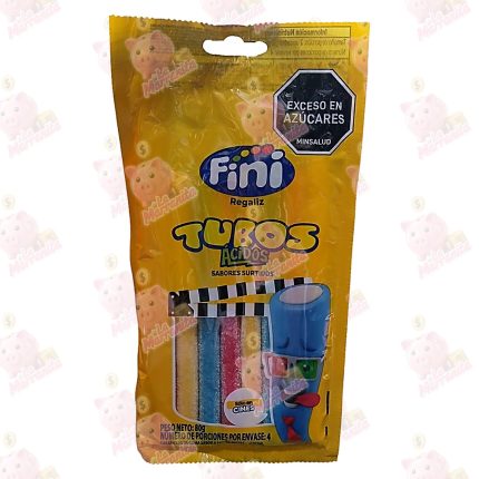 FINI TUBOS ACIDOS SURTIDOS *80GR CJ*12