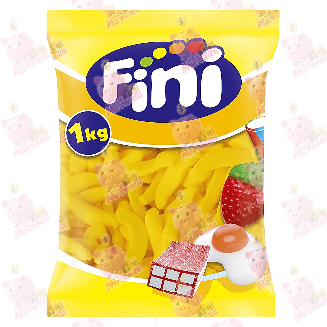 Gomas fini platanos gigantes 1kg cj12 lamarranita Com Lamarranita Com lamarranita Com gomas fini platanos gigantes 1kg cj12