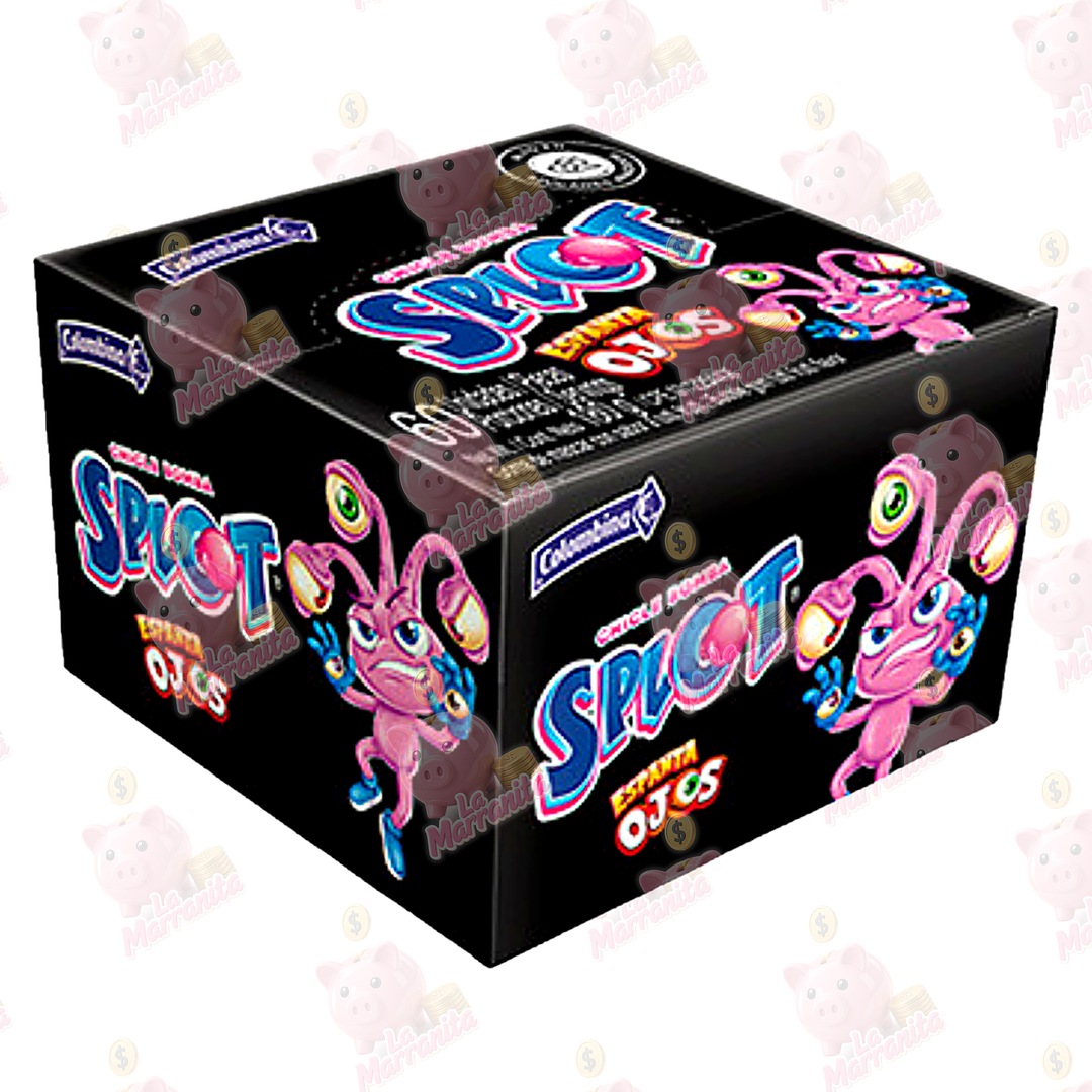 Chicle splot espanta ojos 60und cj24 lamarranita Com Lamarranita Com lamarranita Com chicle splot espanta ojos 60und cj24