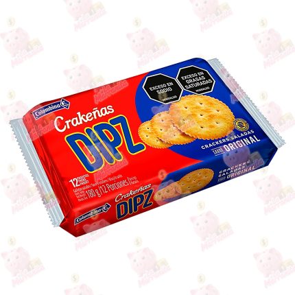 GALLETAS CRAKEÑAS DIPZ *12PQ CJ*20