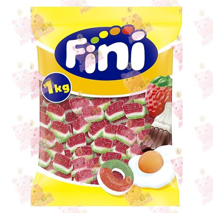 GOMAS FINI DULCES TAJADAS SANDIA MINI *1KG