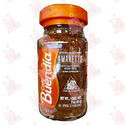 CAFE BUENDIA AMARETTO 85G CJ*12
