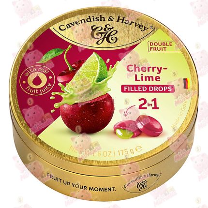 CAVENDISH CHERRY WITH LIME *175GR