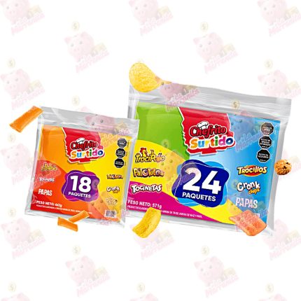 PAPAS SURTIDAS CHEFRITO 30GR*12 CJ*5
