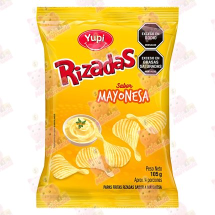 RIZADAS SABOR MAYONESA *105GR CJ*20