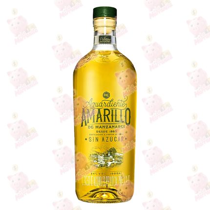 AGUARDIENTE AMARILLO LT VIDRIO CJ*12