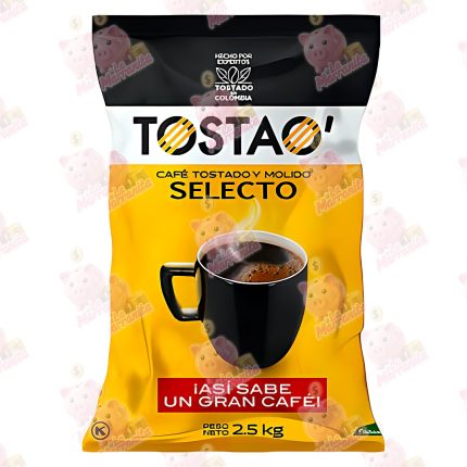 CAFE TOSTAO SELECTO MOLIDO *2.5GR
