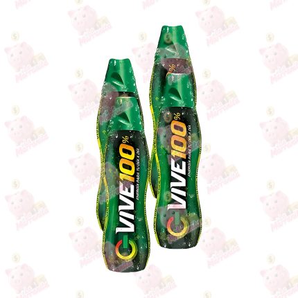 BEBIDA ENERGIZANTE VIVE 100 REGULAR SIX PACK *380ML
