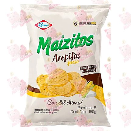 MAIZITOS AREPITRAS QUESO 150GR