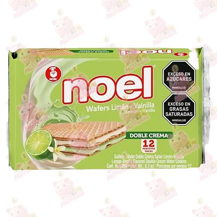 GALLETA WAFER NOEL S.VAI-LIMON*12 CJ*24