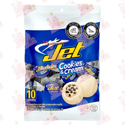 JET BURBUJAS COOKIES*10 CJ*24