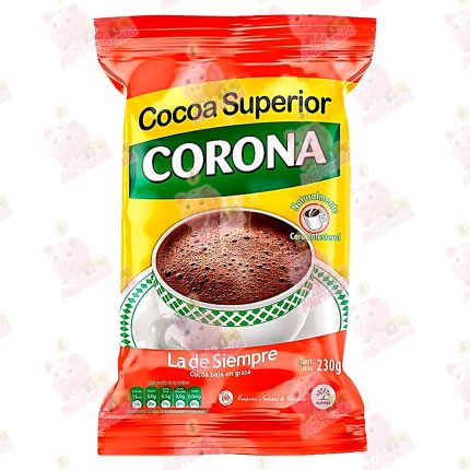 Lamarranita Com lamarranita Com chocolate corona cocoa superior 230gr cj34
