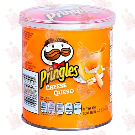 PAPAS PRINGLES PEQ 40GR QUESO CJ*12